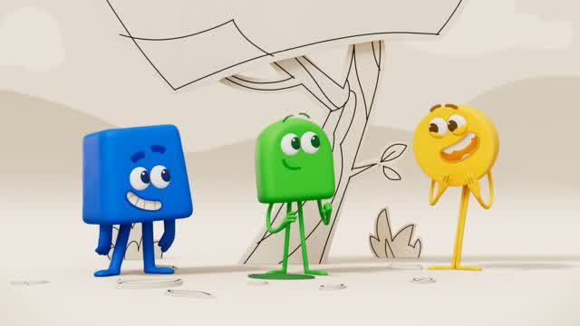 Colourblocks - Green Means Go! - Season 1 Episode 7