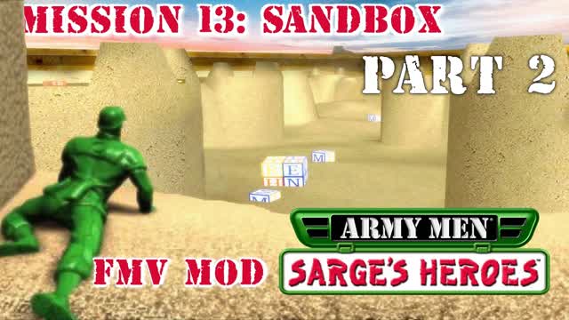 Army Men: Sarge's Heroes - Mission 13: Sandbox (Part 2) - Sega Dreamcast