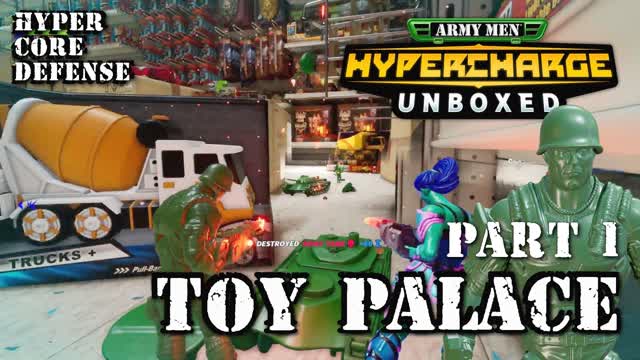 Hypercharge: Unboxed - Toy Palace - Army Men Gameplay (Part 1)