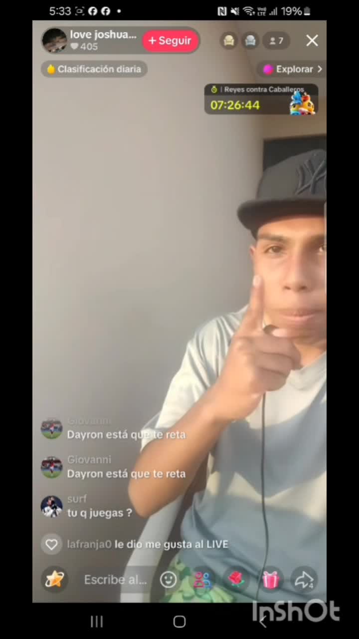 A Luis le gustan las cariñosas
