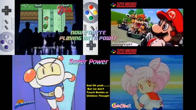 1991 Super Nintendo Commercial - Time to get Serious (Remastered Revised Remake)