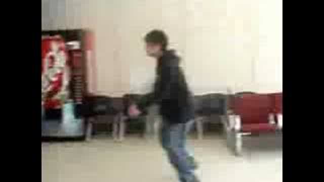 Kid Breaks Vending Machine