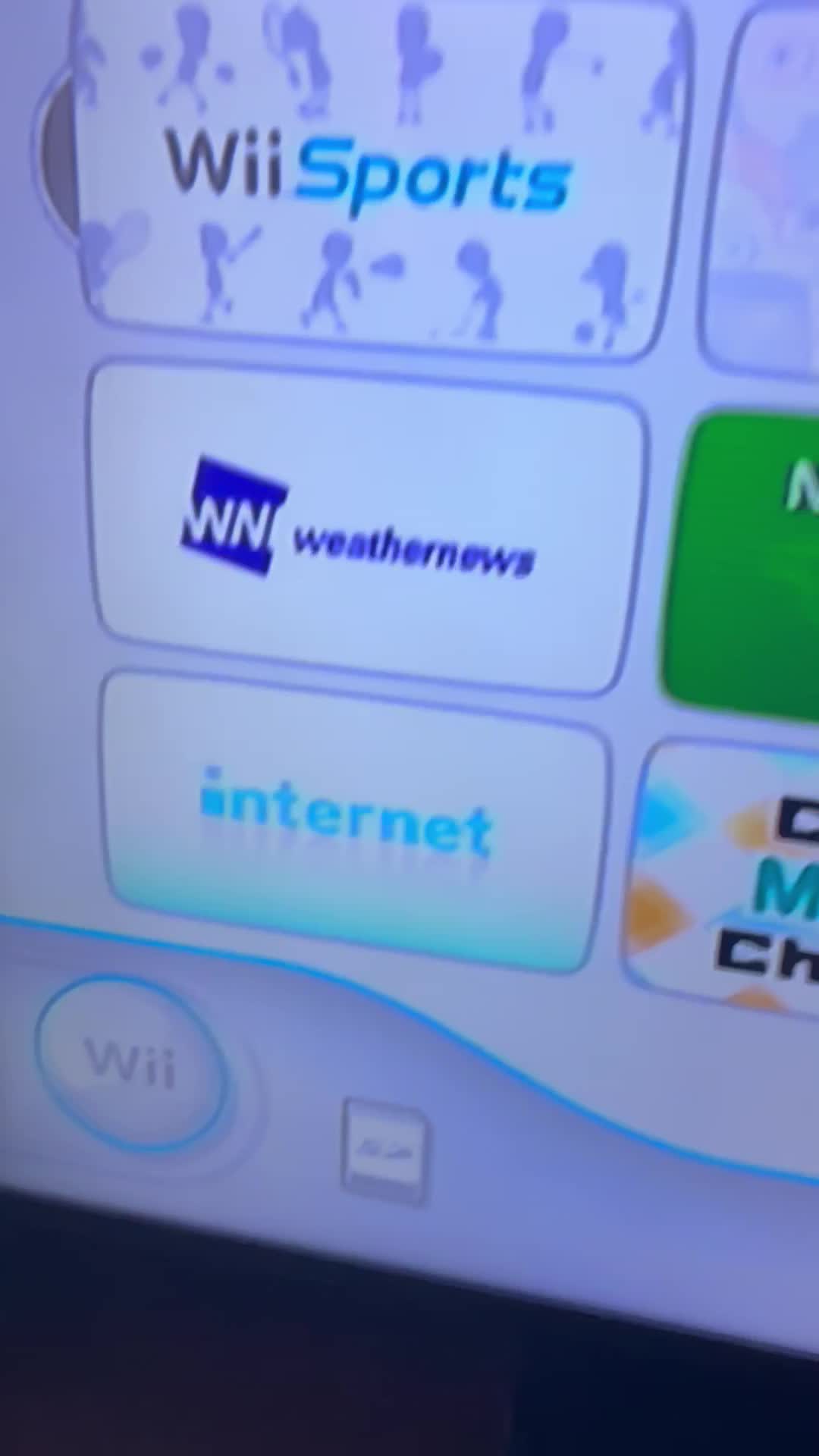 Wii Sports Disk Display