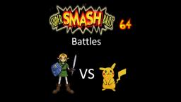 Super Smash Bros 64 Battles #144: Link vs Pikachu