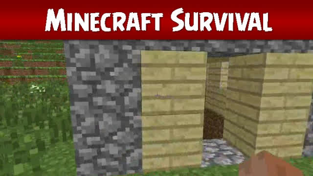 Building a Base! 1/2 - Minecraft Survival #02