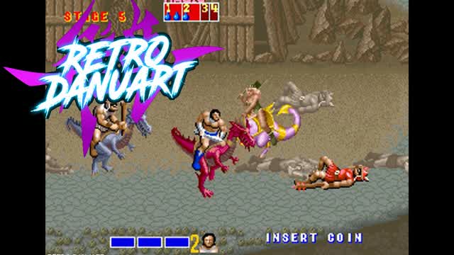 GOLDEN AXE (Sega - Arcade - 1989)