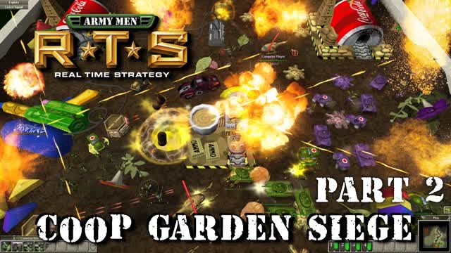AM RTS Great Battles 1 - Garden Siege COOP part 2