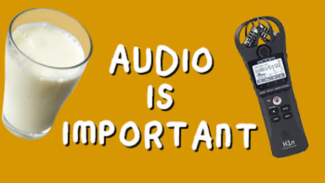 Audio Is Important