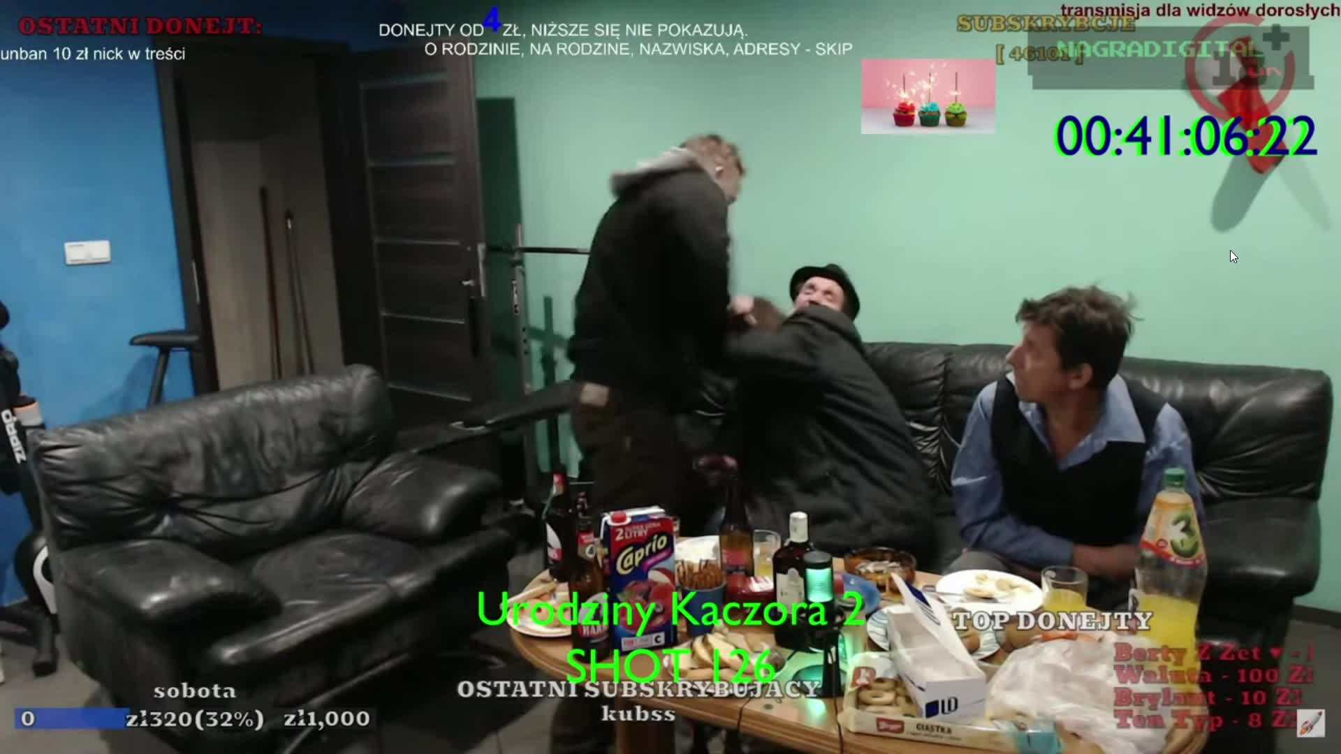 bystrzaktv Siwy niszczy maltretuje Tajfuna