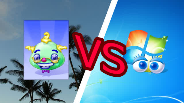 Purble Place build 5308 (Windows vista beta) vs the last build (Windows vista-10 1703)