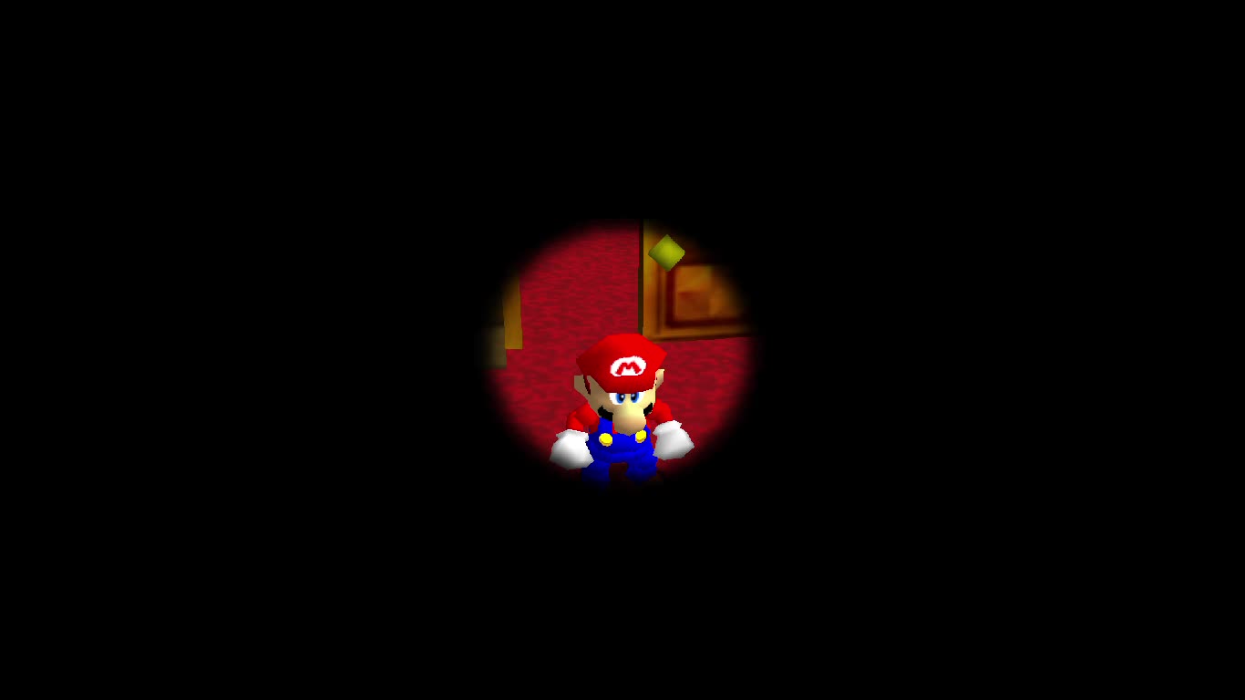 super mario 64 blooper: mario breaks the camera