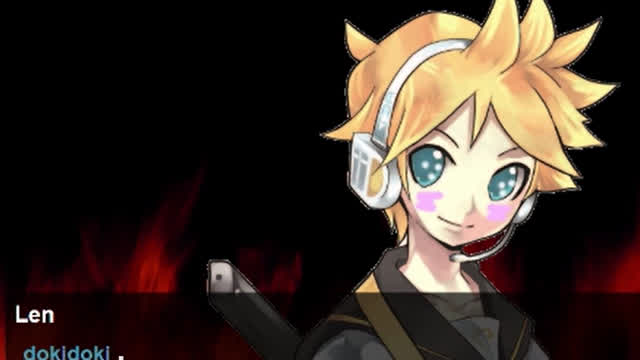 len burns down a school [good ending]