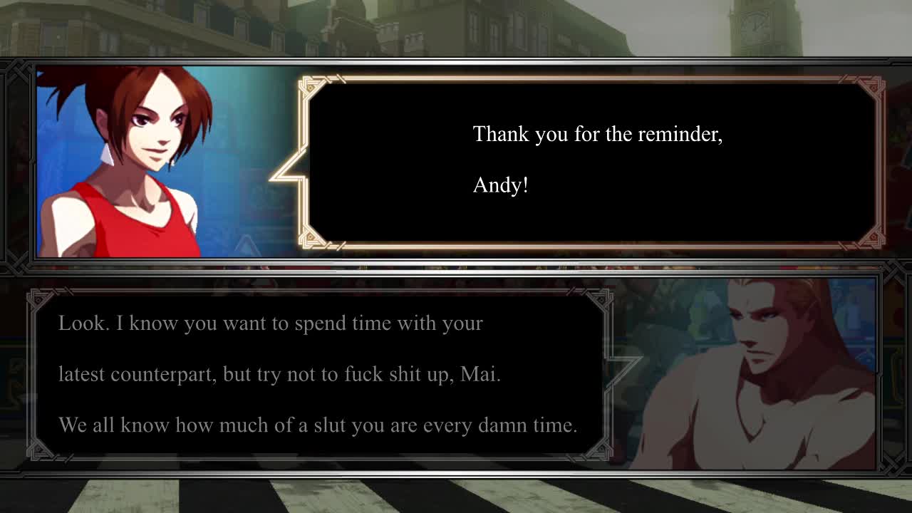 The King of Fighters XIII Custom AI Pre-Battle Dialogues 8