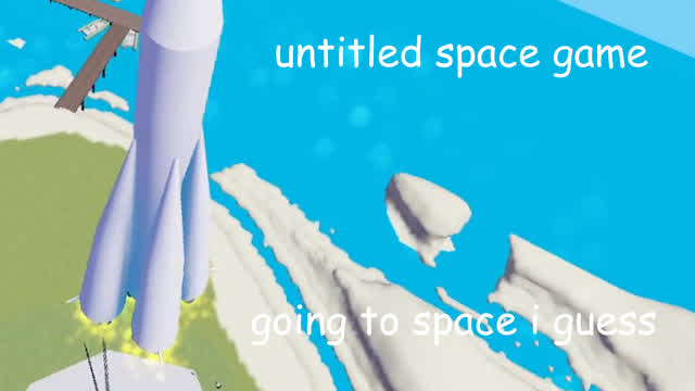 untitled space game: going to space i guess