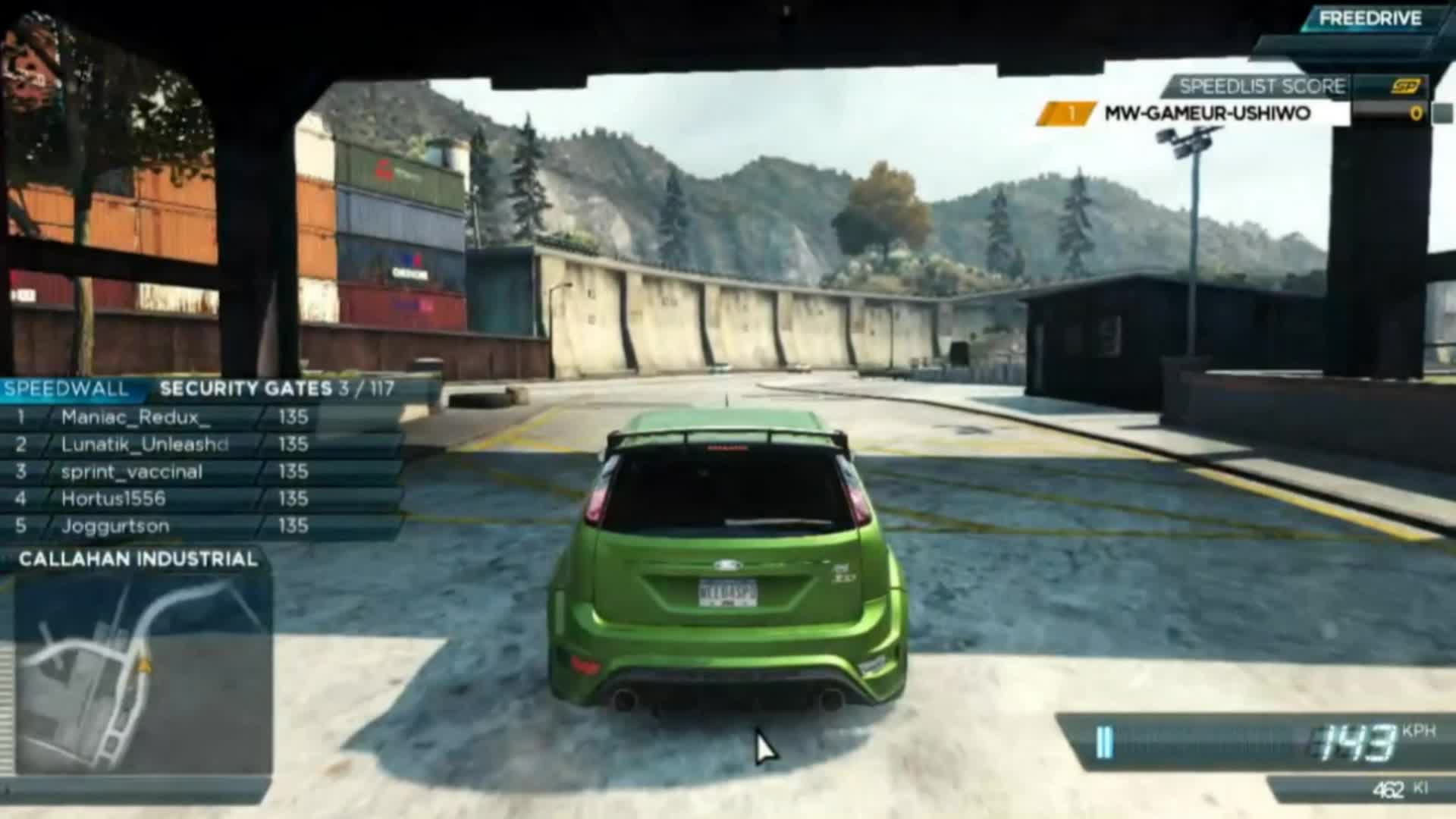 Need For Speed Most Wanted 2012 August 16th footage