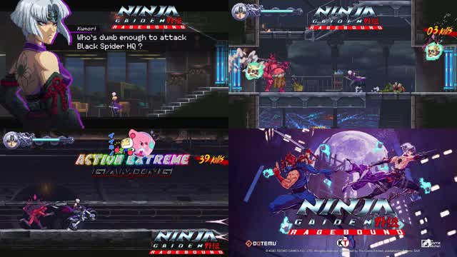 Ninja Gaiden: Ragebound - Official Kumori Reveal Trailer (Nintendo Switch and Playstation 4)
