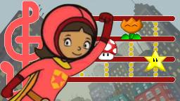 WordGirl INTRO THEME in Mario Paint Advance