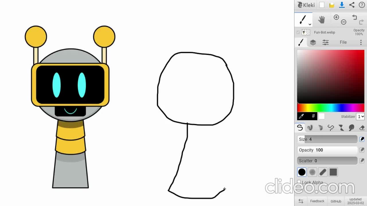 Sprunki funbot speed draw