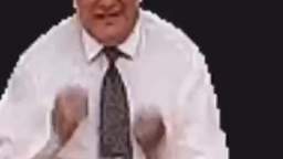 Dorky Russian president dancing after drunk in 1993
