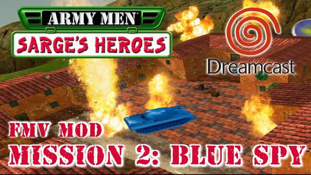 Army Men: Sarge's Heroes - Mission 2: Blue Spy - Sega Dreamcast