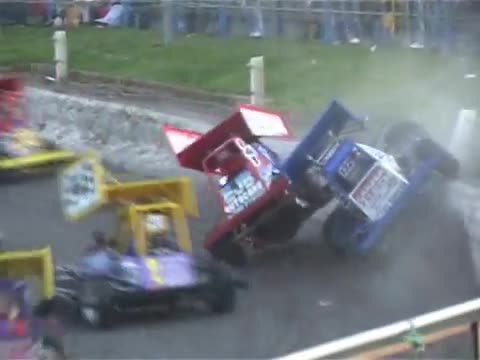 British Stock Car Racing Crashes
