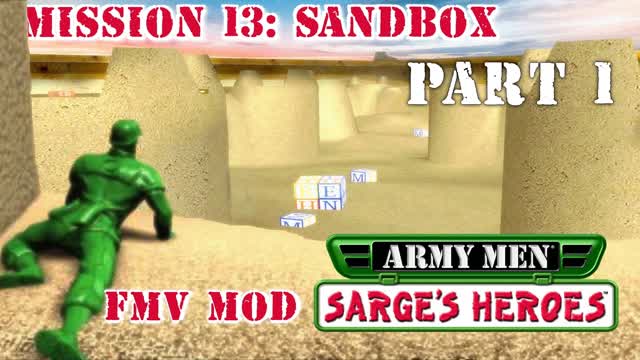 Army Men: Sarge's Heroes - Mission 13: Sandbox (Part 1) - Sega Dreamcast
