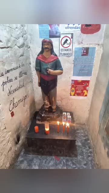 Santuario del Gauchito Gil (Parque Los Andes, Chacarita) parte 2