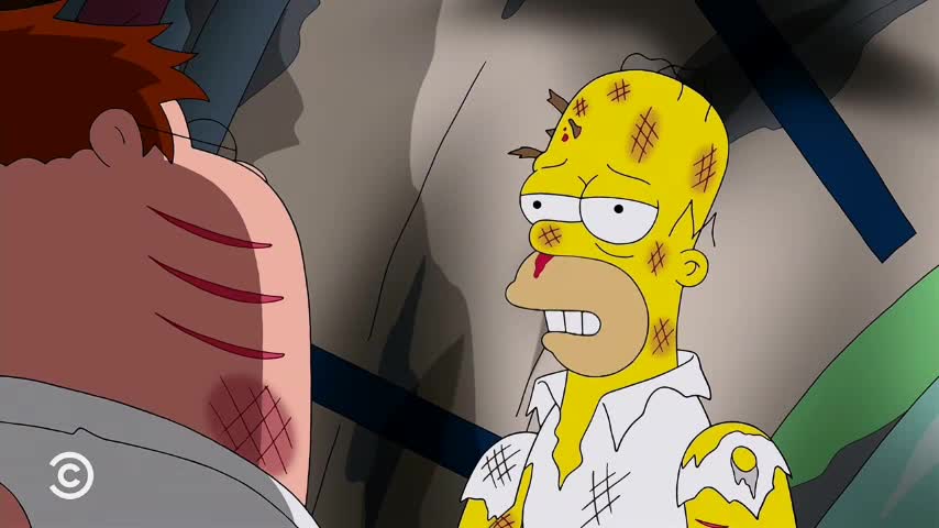 [FG] {S13E1} - The Simpsons Guy (part two)