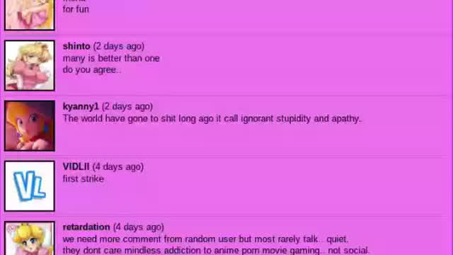 a question to ask vidlii users... dont click on the this video if you are a slang "SNOWFLAKE"