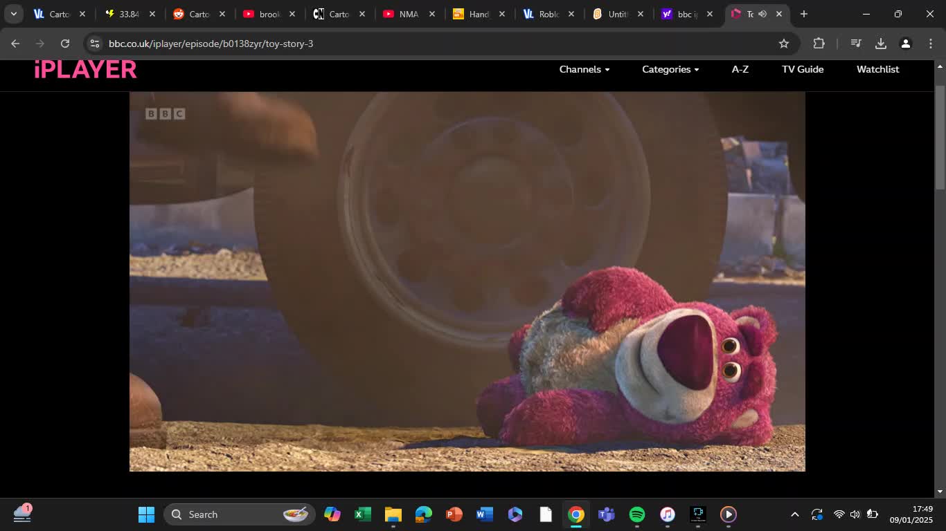 Toy Story 3 - Lotso gets picked up by the Garabge Man