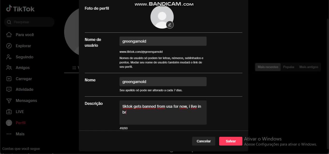Tiktok gets banned for now