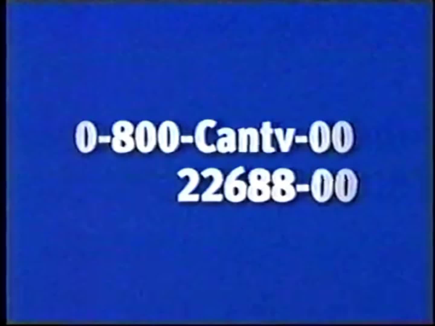 Comercial CANTV 2004 (Versión Reloj)