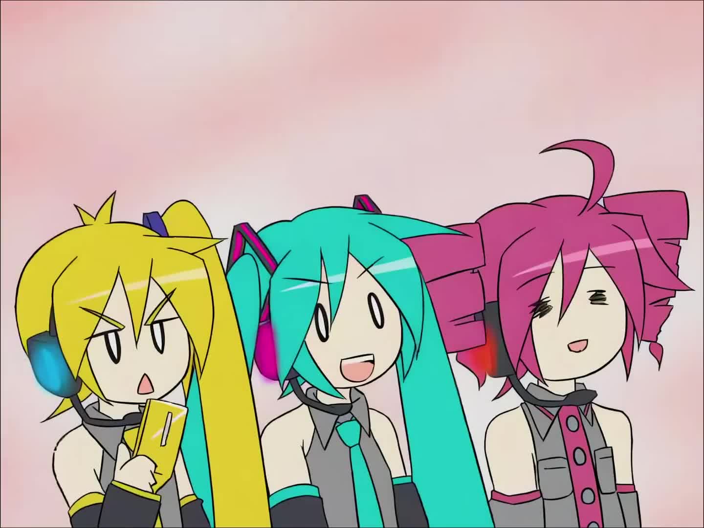 Hatsune Miku ~ Triple Baka - Canción completa (4K UPSCALE)