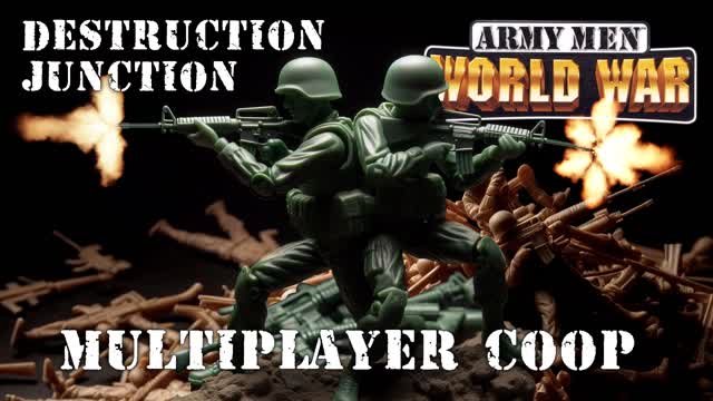 Army Men: World War: Final Front - Cooperative mode - Destruction Junction