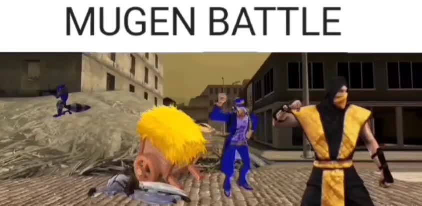 Mugen Battle be like