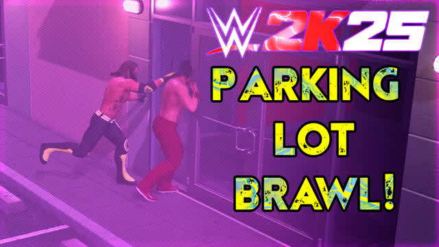 AJ STYLES AND THE GREAT MUTA PARKING LOT BRAWL | WWE 2K25