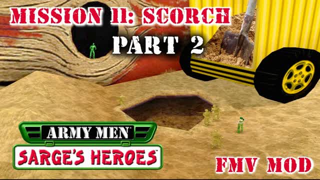 Army Men: Sarge's Heroes - Mission 11: Scorch (Part 2) - Sega Dreamcast