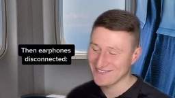Bro forgot to pair his headphones💀