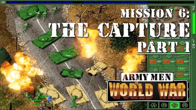 Army Men: World War - PC version - Mission 6: The Capture (Part 1)