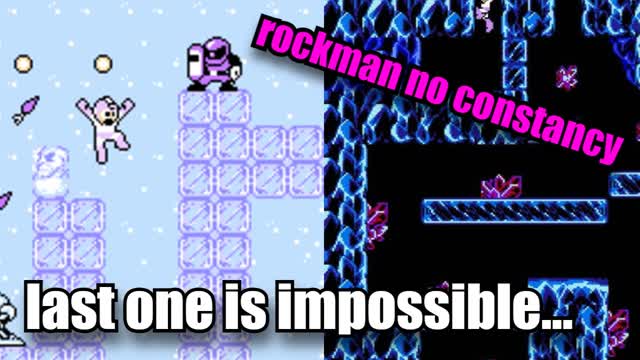 the last one was a troll level... | rockman no constancy