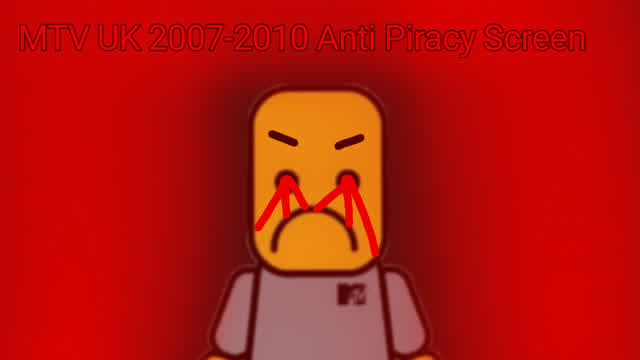 [Cuz is Fake] MTV UK 2007-2010 Anti Piracy Screen ⚠️‼️FLASH WARNING!!!!‼️⚠️