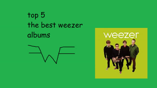 top 5 the best weezer albums