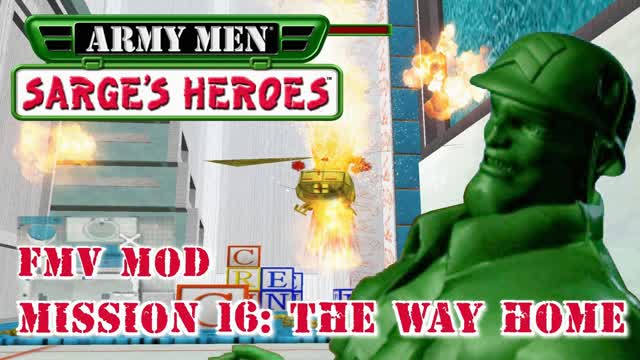 Army Men: Sarge's Heroes - Mission 16: The Way Home - Sega Dreamcast