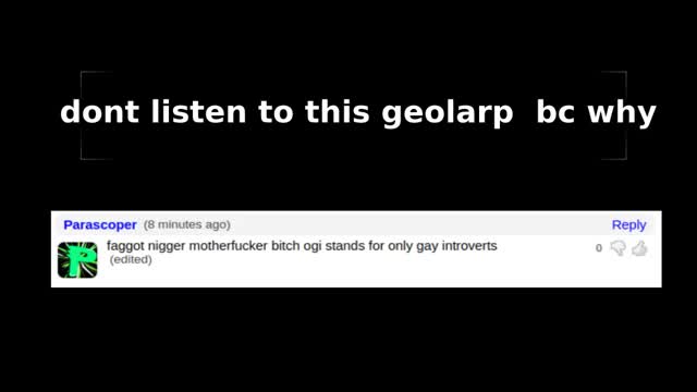 @Parascoper exposed for saying gay words and mapper geotube words