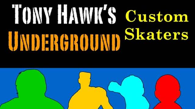 Tony Hawk's U.G.; Custom Skaters