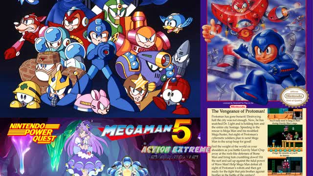 Mega Man 5 (Nes) Original Soundtrack - Crystal Man's Stage Theme