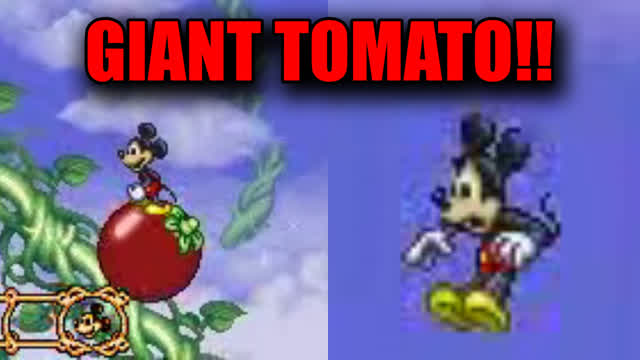 GIANT TOMATO!! | Magical Quest Starring Mickey Mouse