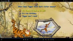Disney DVD Trivia Game- The Tigger Movie