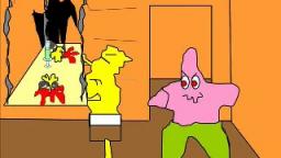 Spongebob in the macabre game (saw)