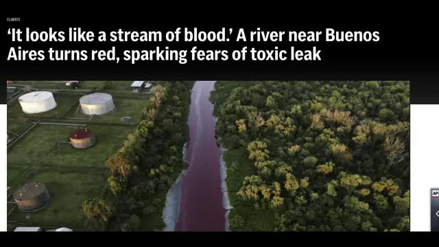 STRANGE SIGNS OF THE END TIMES ARE HAPPENING! BLOOD RAIN & RIVERS & OCEANS TURNING RED!